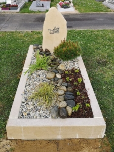 Une tombe jardin Infiniflore